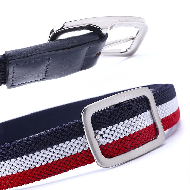 Unisex Braided Stretch Belt