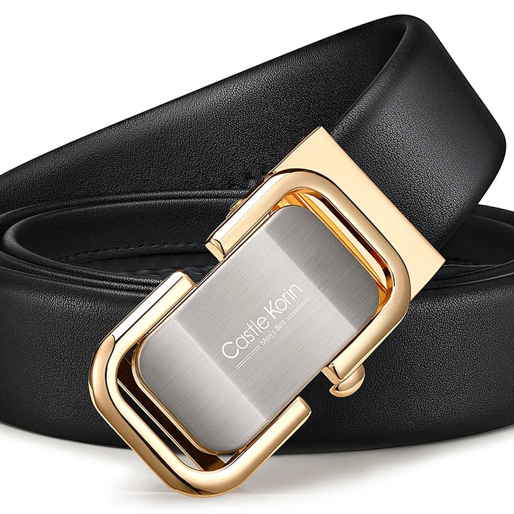 Mens Genuine Cowhide Belt 