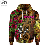 Tropical Print Hoodie