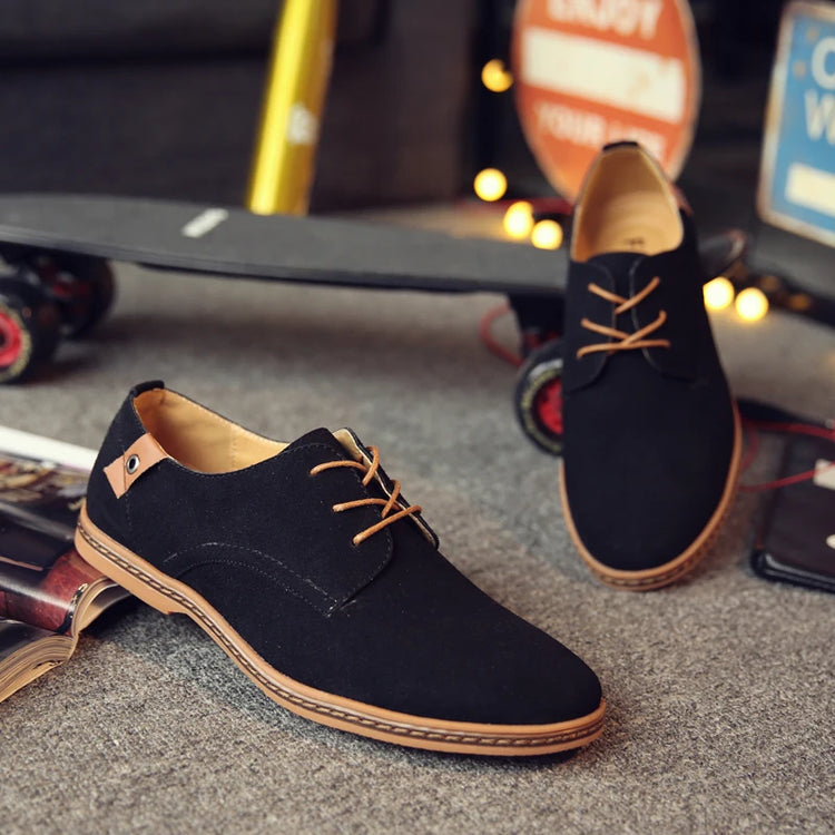 Mens Suede Oxford Dress Shoes