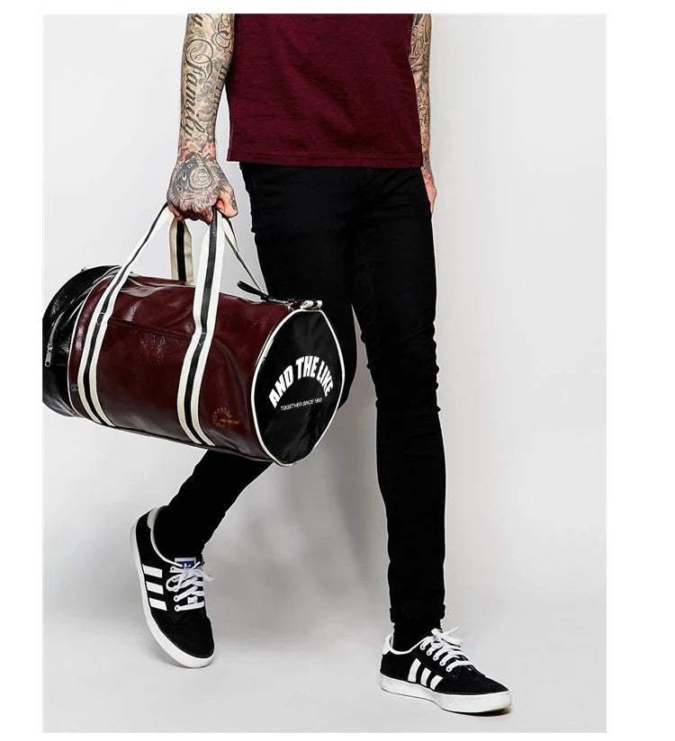 Unisex Cylinder Gym Bag