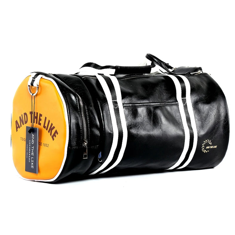 Unisex Cylinder Gym Bag