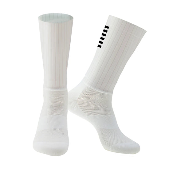 YKYWBIKE Aero Cycling Socks - Anti-Slip Performance Bike Socks