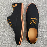 Mens Suede Oxford Dress Shoes