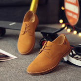 Mens Suede Oxford Dress Shoes
