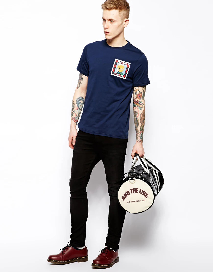 Unisex Cylinder Gym Bag