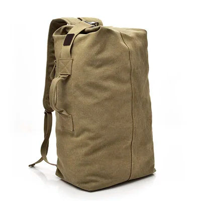 Large Capacity Canvas Travel Backpack 