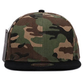 Camouflage Snapback Cap