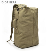 Large Capacity Canvas Travel Backpack 