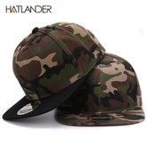 Camouflage Snapback Cap