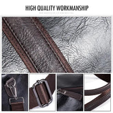 PU Leather Gym Bag