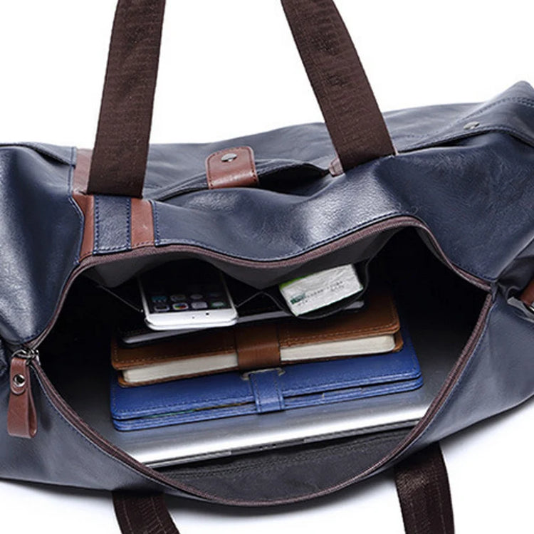 PU Leather Gym Bag