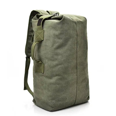 Large Capacity Canvas Travel Backpack 