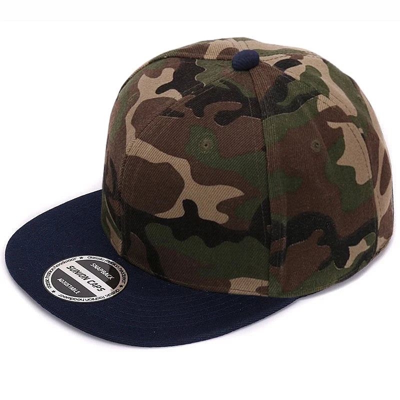 Camouflage Snapback Cap