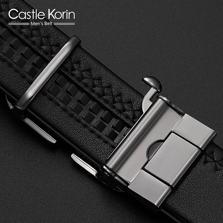 Mens Genuine Cowhide Belt 