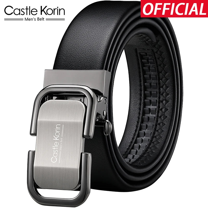 Mens Genuine Cowhide Belt 