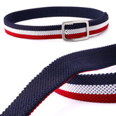 Unisex Braided Stretch Belt