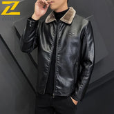 Winter Leather Work Jacket