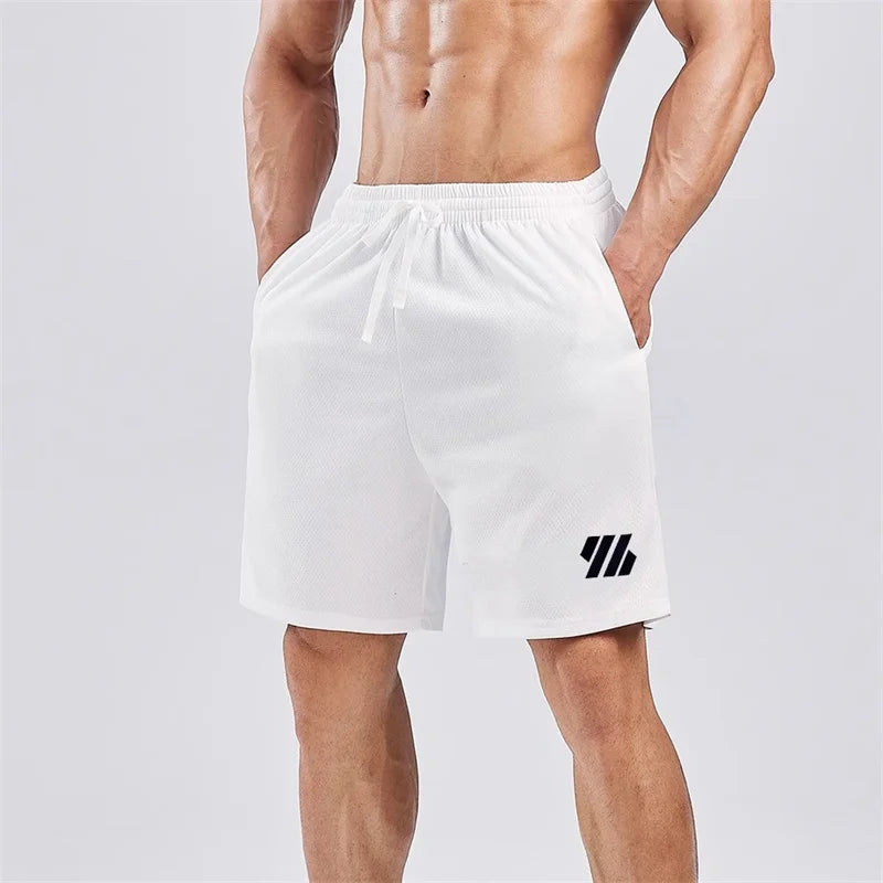Mens Breathable Mesh Gym Shorts