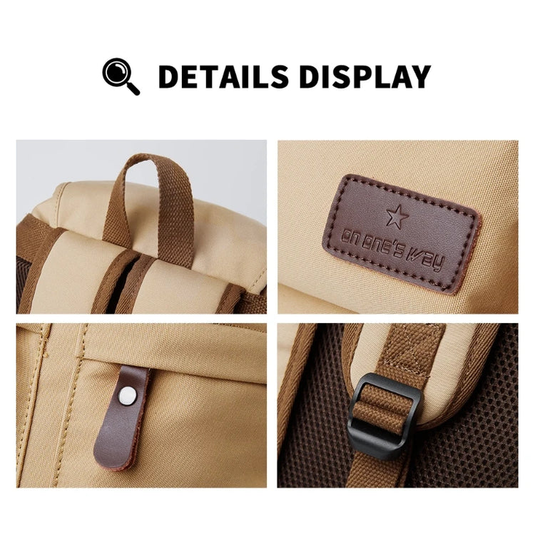 Vintage Canvas Laptop Backpack 