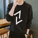 Patchwork Crewneck Sweatshirt