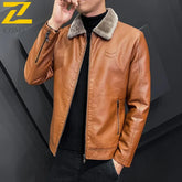 Winter Leather Work Jacket