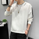 Patchwork Crewneck Sweatshirt