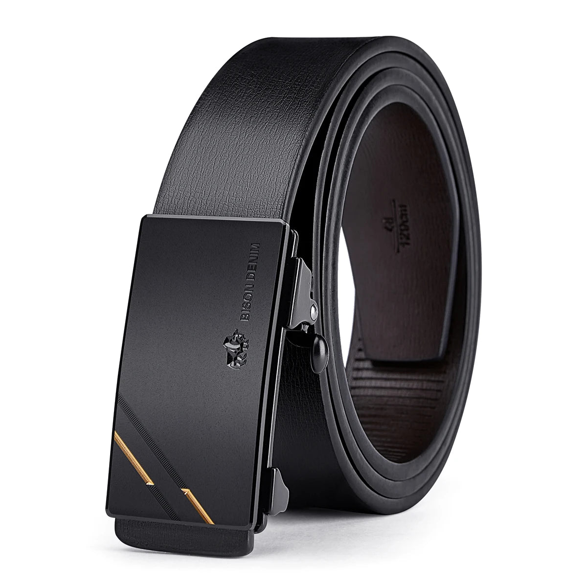 Mens Leather Ratchet Belt