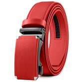 Mens Genuine Leather Ratchet Belt