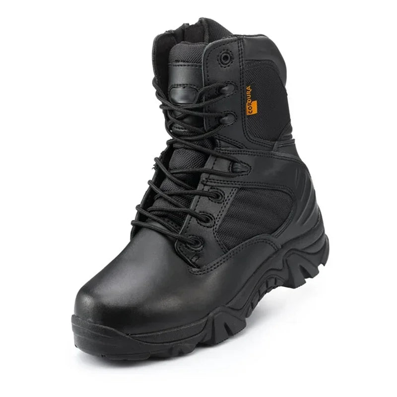 Mens Winter Tactical Ankle Boots