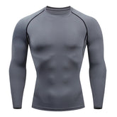 Mens Long Sleeve Compression Shirt
