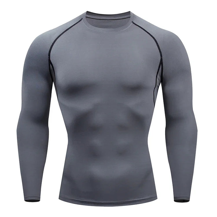 Mens Long Sleeve Compression Shirt