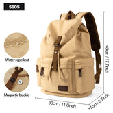 Vintage Canvas Laptop Backpack 