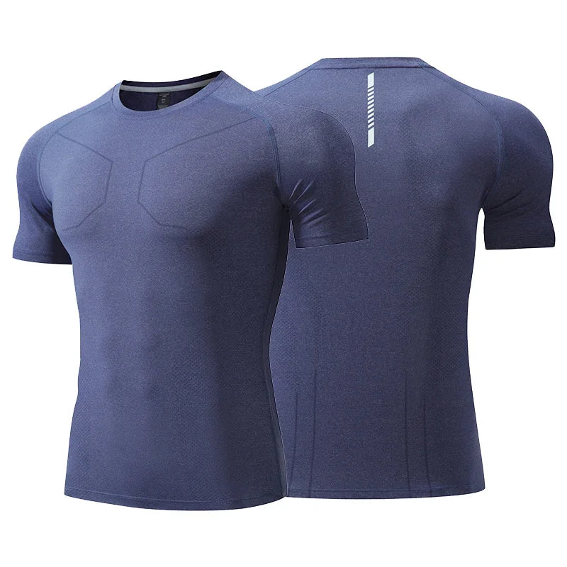Mens Breathable Running Training T Shirt