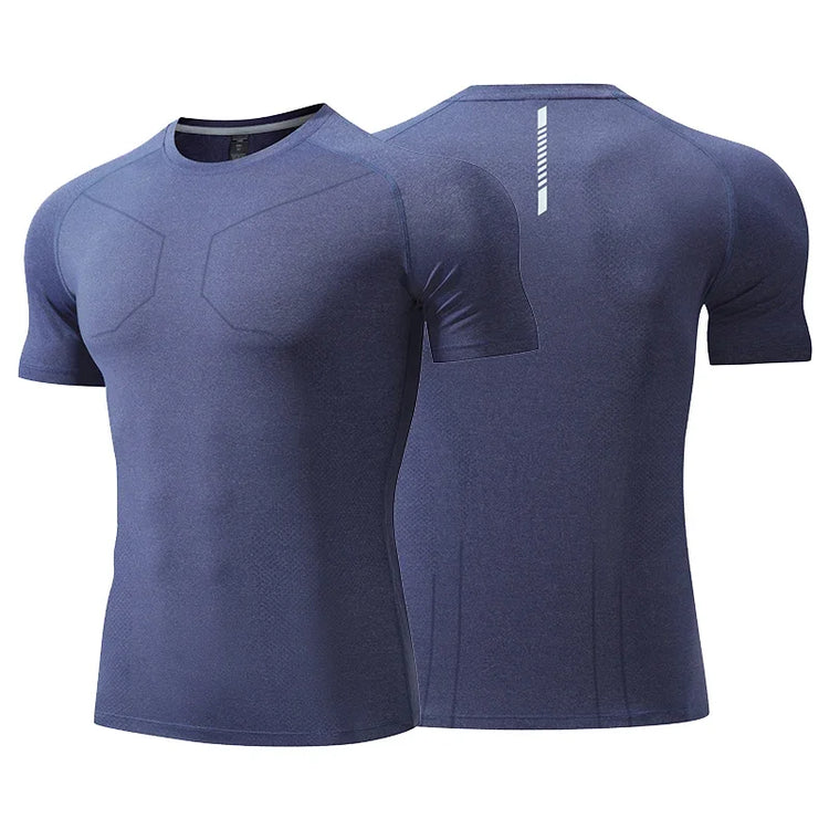 Mens Breathable Running Training T Shirt