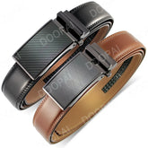 Mens Genuine Leather Ratchet Belt