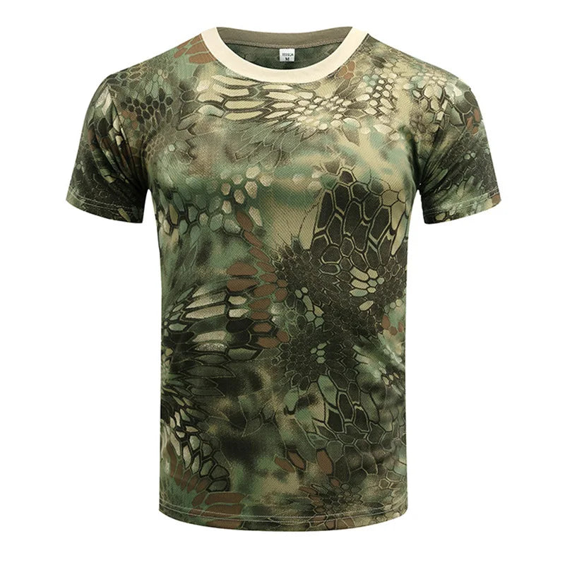 Mens Quick Dry Tactical T Shirt