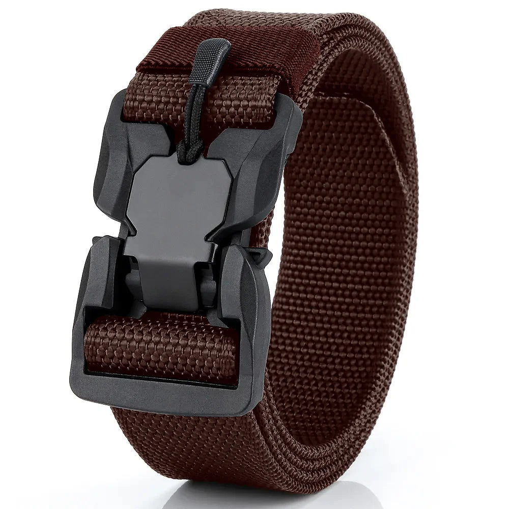 Magnetic Buckle Tactical Belt