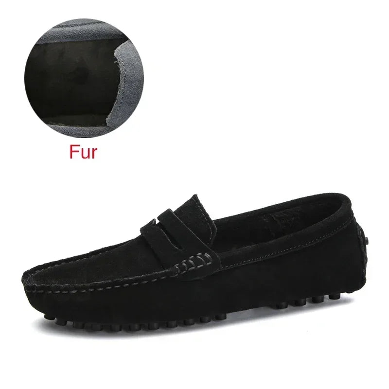 Mens Canvas Boat Shoes