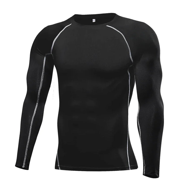 Mens Long Sleeve Compression Shirt