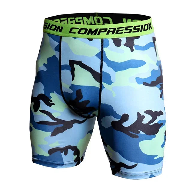 Mens Quick Dry Compression Shorts