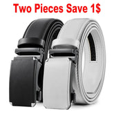 Mens Genuine Leather Ratchet Belt