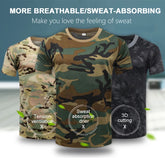 Mens Quick Dry Tactical T Shirt