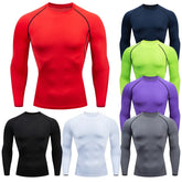 Mens Long Sleeve Compression Shirt