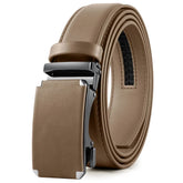 Mens Genuine Leather Ratchet Belt