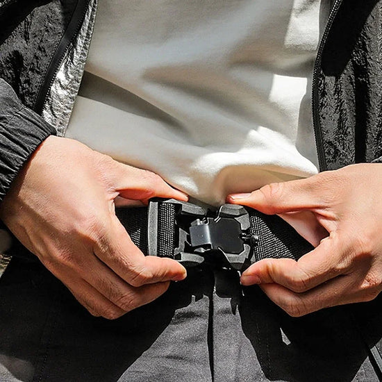 Magnetic Buckle Tactical Belt