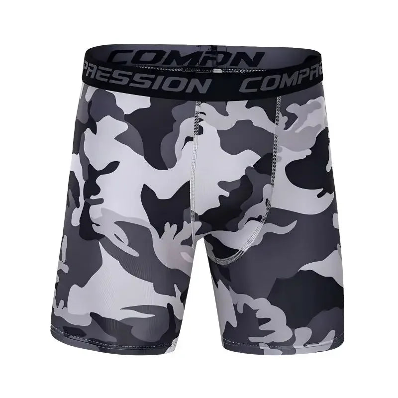 Mens Quick Dry Compression Shorts