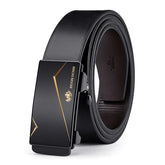 Mens Leather Ratchet Belt