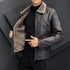 Winter Leather Work Jacket