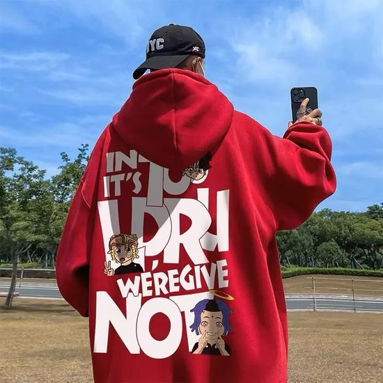 Oversized Graphic Hoodie
